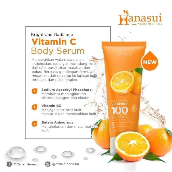 Hanasui Body Serum Gel 200ml