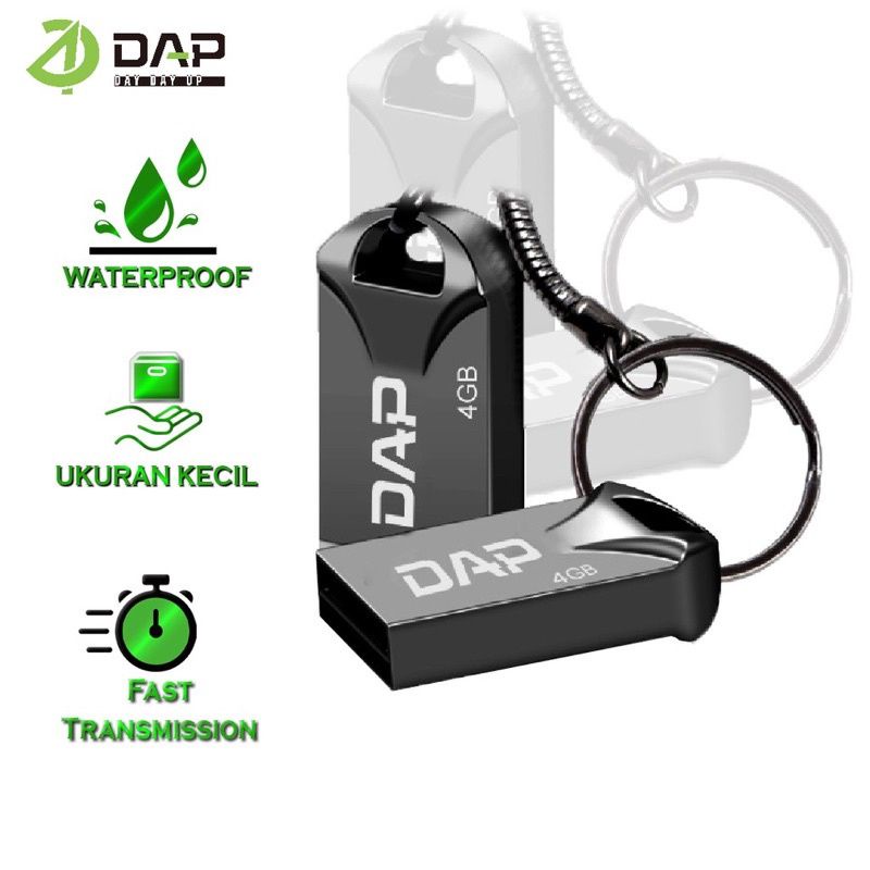 Flashdisk DAP 4gb Metal Hanging Ring