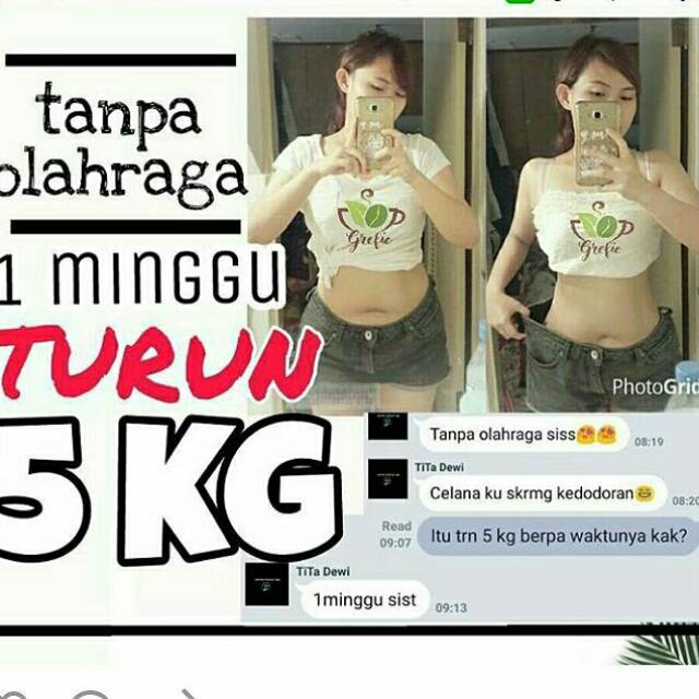 Kopi hijau pelangsing