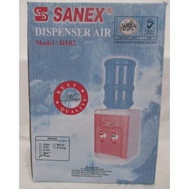 D-102 Dispenser Air Galon Aqua SANEX Hot dan Normal Higienis