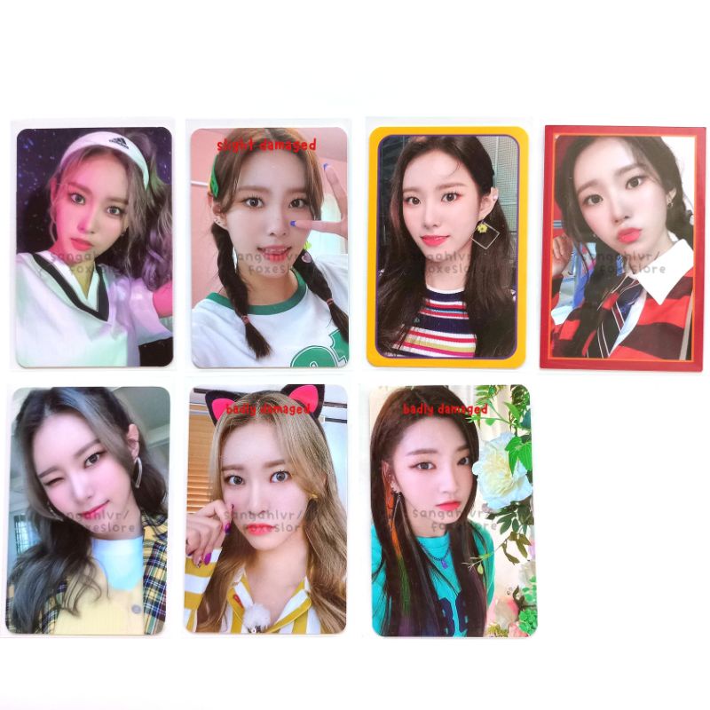 Photocard PC Weeekly Monday Soeun Benefit Holiday Play Game We Play We Can