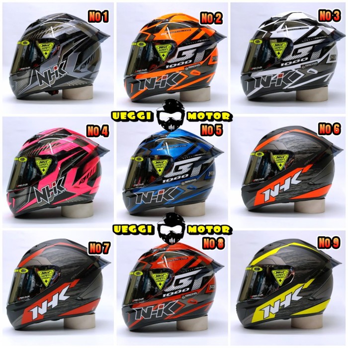 helm Nhk Gp1000 paket Ganteng