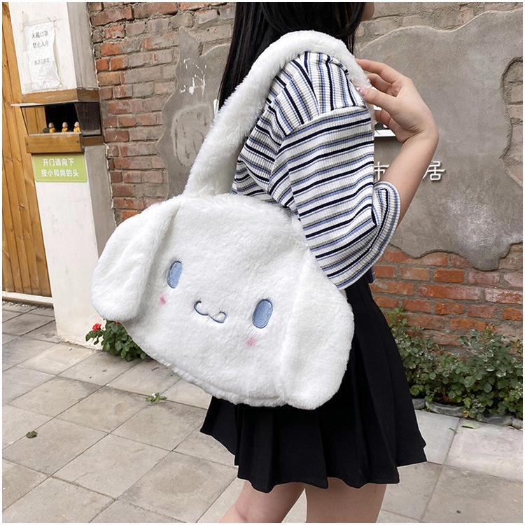 Tas Selempang Wanita Shoulder Bag Plush Cinnamoroll Lucu