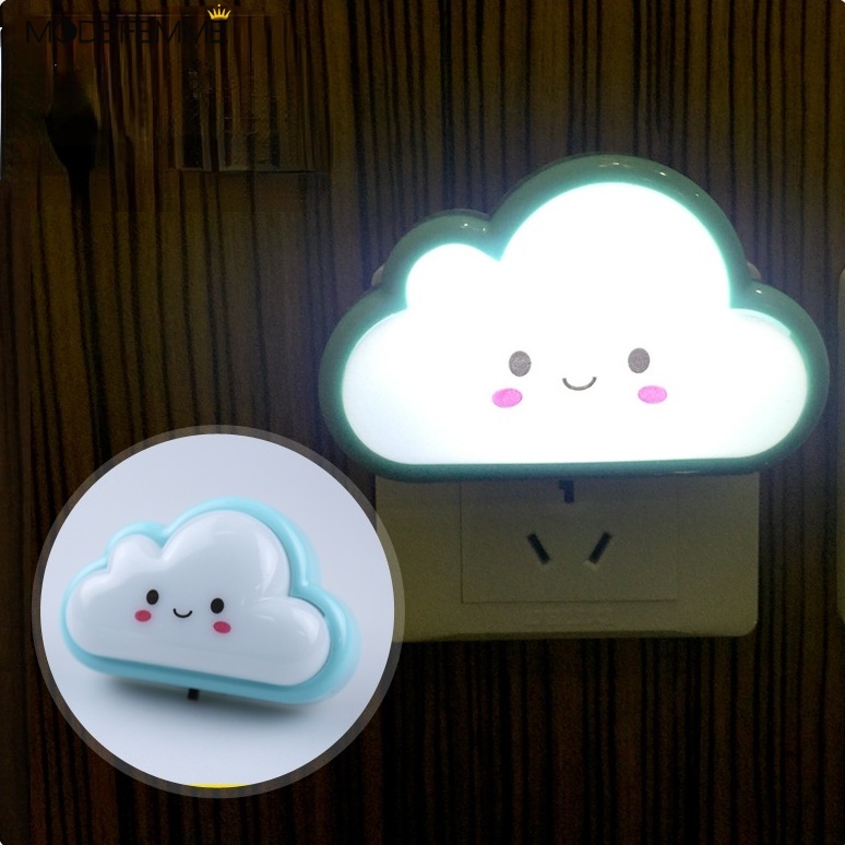 Lampu Led Bentuk Awan Lucu Untuk Kamar Tidur Anak / Dewasa