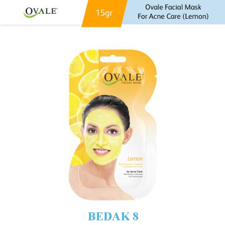 Ovale Facial Mask Sachet 15 gr/Masker Wajah Ovale