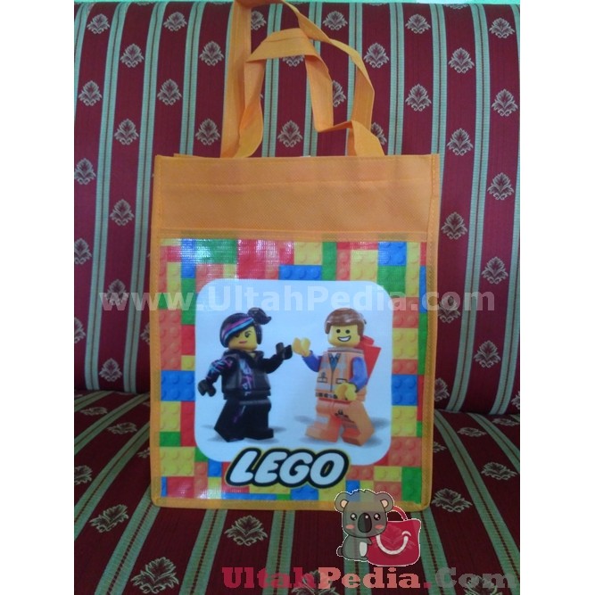 

Souvenir Ultah | Tas Ulang Tahun Anak Goodiebag Kantong LEGO