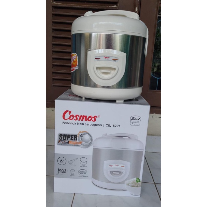 Magic Com Magicom Rice Cooker Cosmos Crj-8229 / Crj 8229 ( 2 Liter) Adjzplxxa6