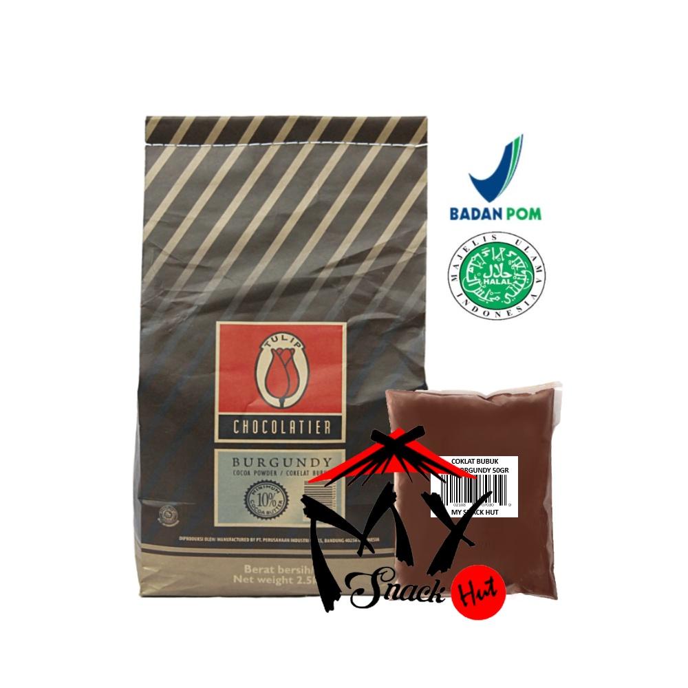 

TULIP BURGUNDY 50GR - PURE COCOA CACAO CHOCOLATE POWDER LOW FAT - COKLAT COKELAT BUBUK KUE ROTI MINUMAN HALAL Berkualitas