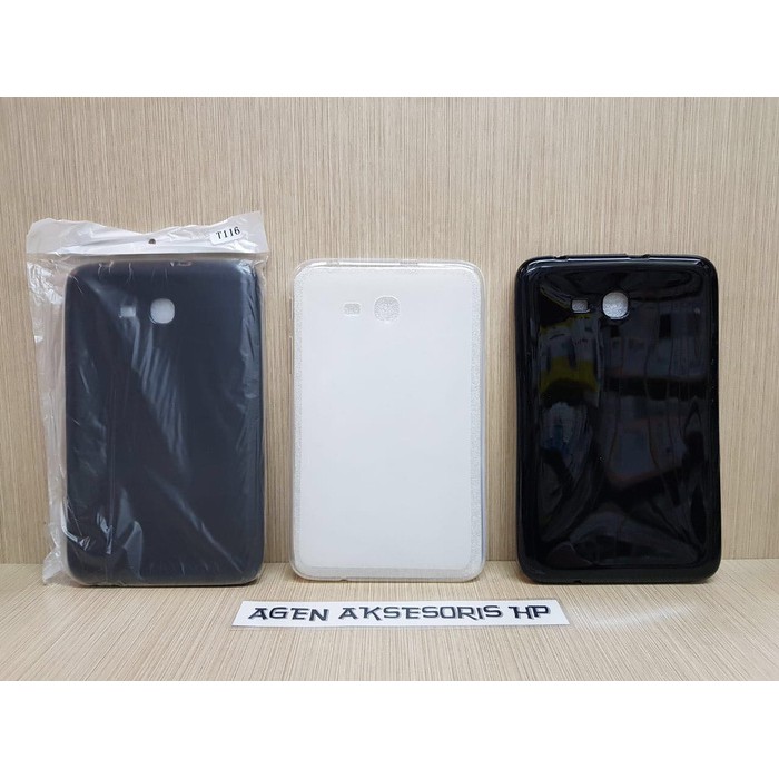 BARU Case Casing  HP Soft Samsung Tab 3V Tab 3 Lite 7 T110 T111 T116 Silikon  Kondom Pelindung HP