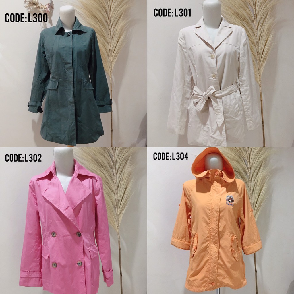 COLOURFUL COLLECTION PART 1/ coat preloved branded/ jaket outdoor wanita