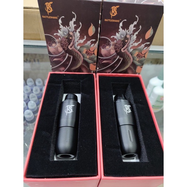 Mesin tattoo rotary pen Rattlesnake original