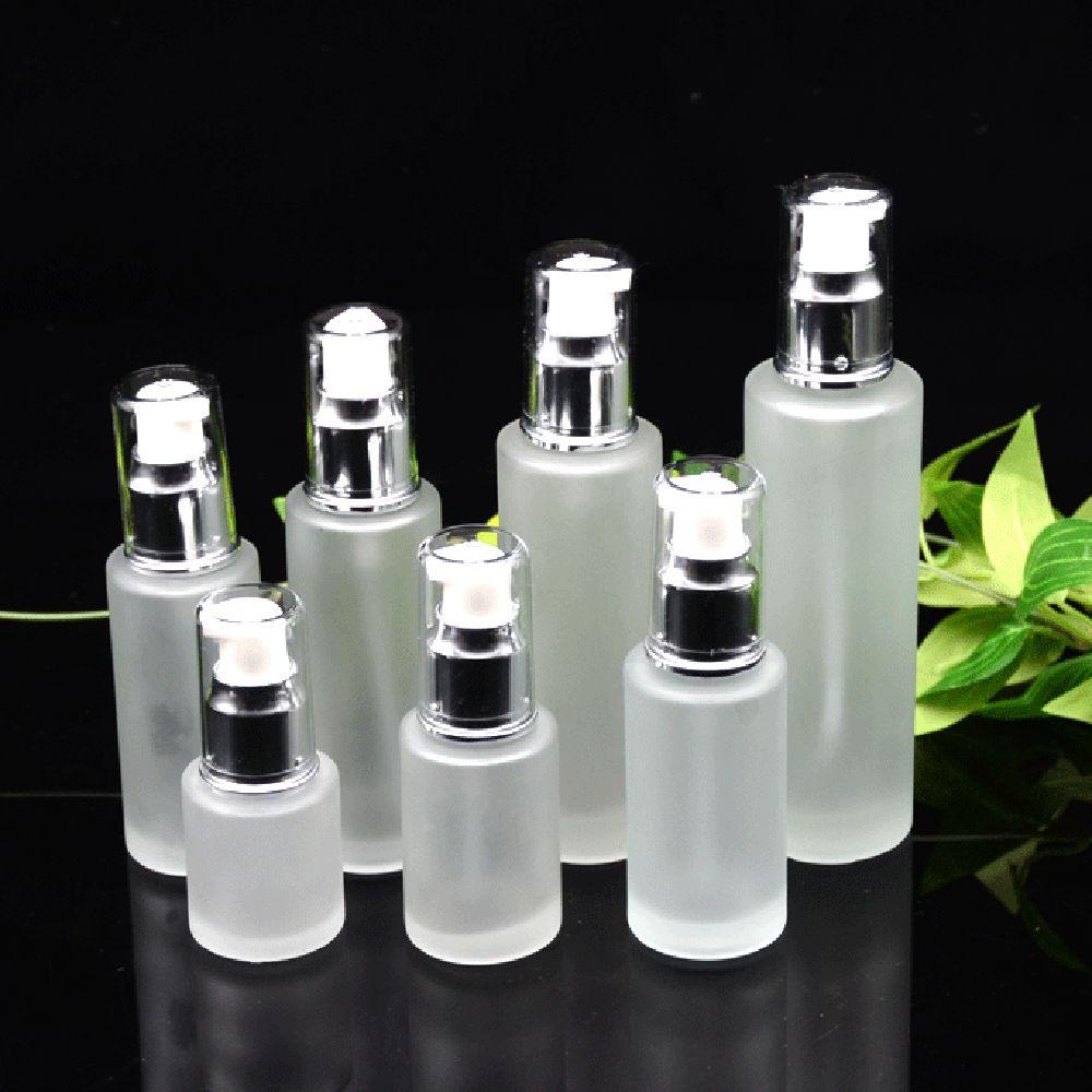 R-FLOWER Botol Isi Ulang Travel Aksesoris Mini Wadah Isi Ulang Wadah Kosmetik Makeup Transparan