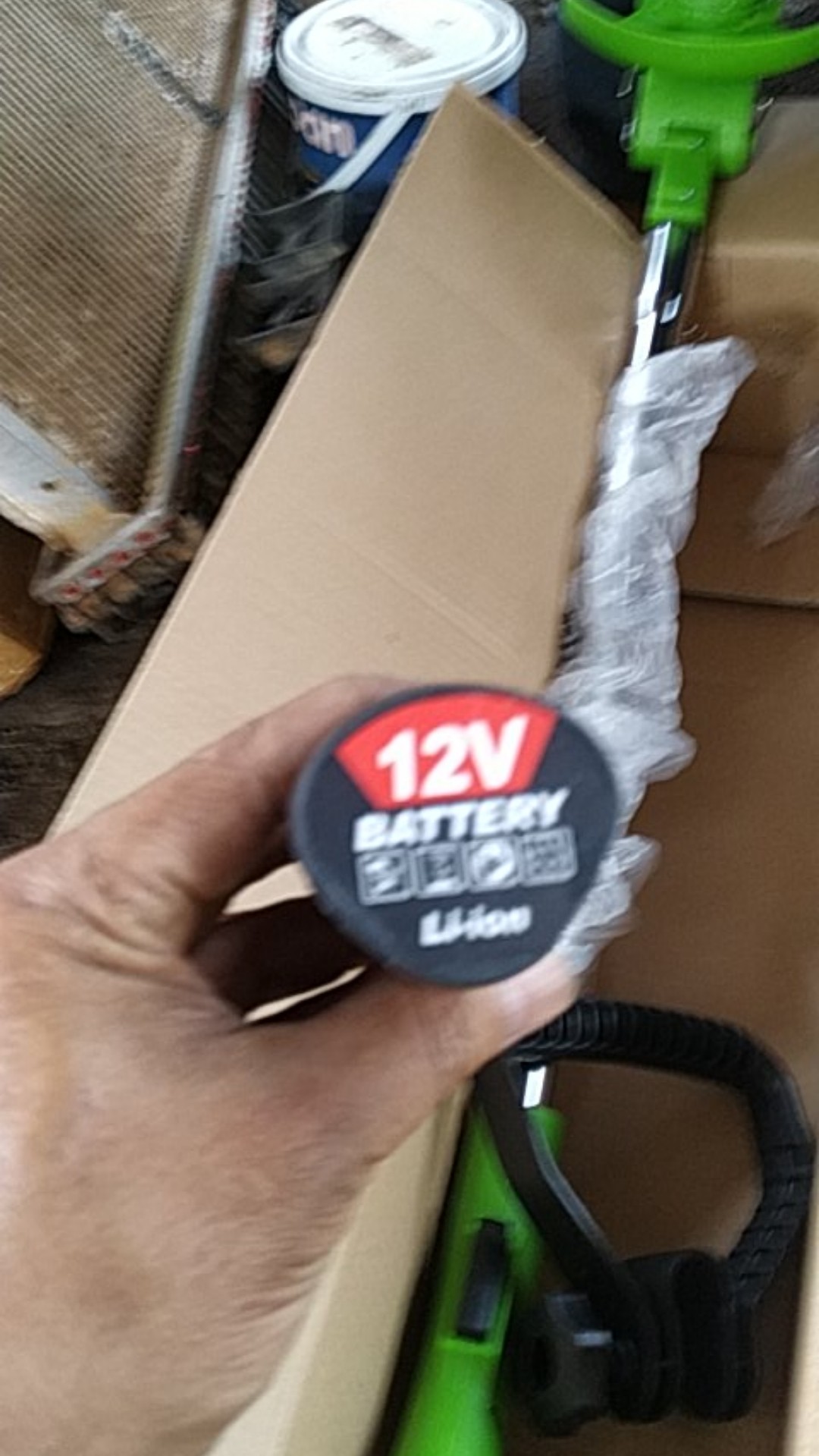 Mesin Potong Rumput Padi Uchiha Uciha Brush Cutter Cordless Baterai Tanpa Kabel