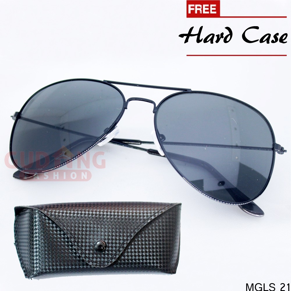 Kacamata Sunglasses Polarized Bonus Kotak Banyal Warna - MGLS (COMB)