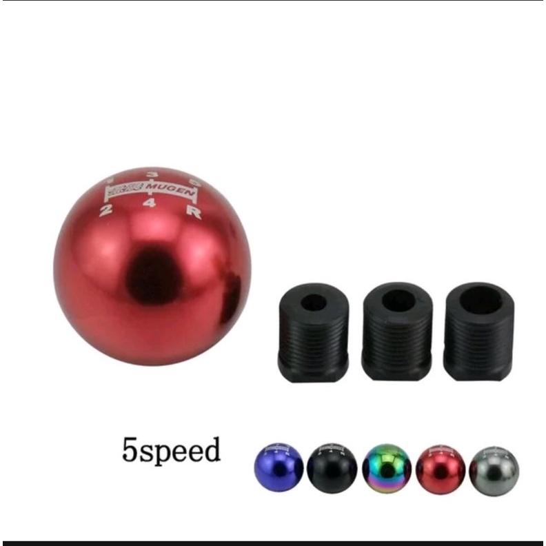 GEAR SHIFT KNOB MOBIL UNIVERSAL MUGEN HANDLE PERSNELING MANUAL 5 SPEED MOBIL PROTON EXORA PREVE GEN2