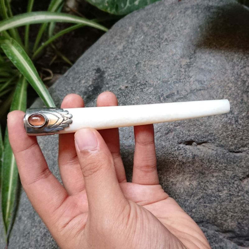 Jual Once Tulang Sapi Alpaka Pipa Rokok Tulang Sapi Pipa Once Tulang Sapi Shopee Indonesia