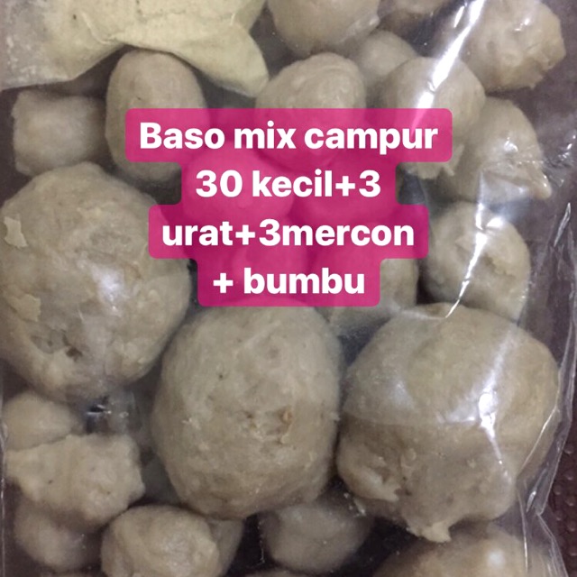 

Bakso mixs Campur