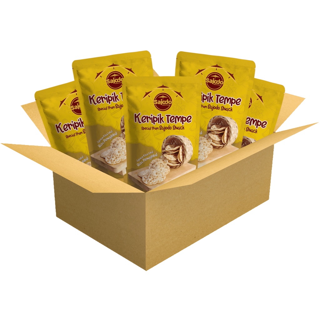 Sajodo Snack - [PAKET KHUSUS RESELLER] Keripik Tempe Sajodo