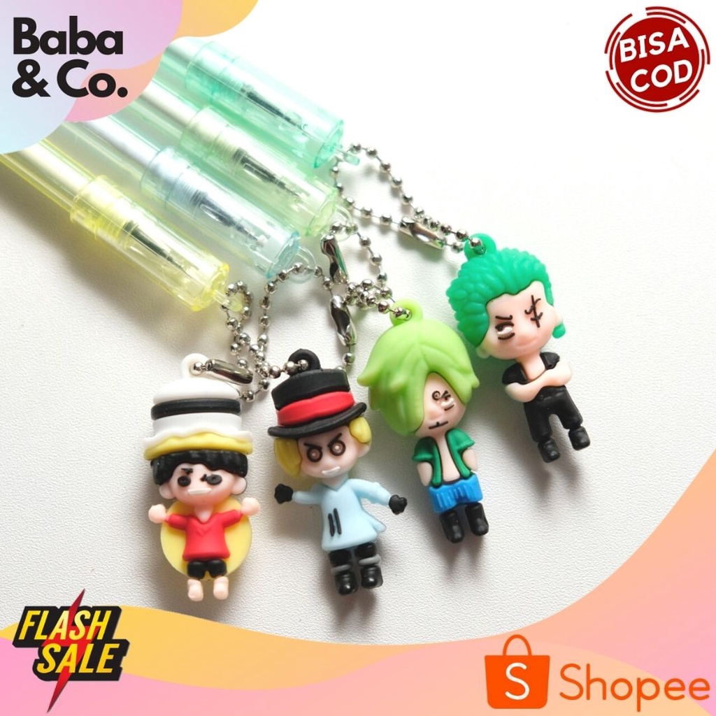 

PULPEN GANTUNGAN ONE PIECE PEN GANTUNGAN ANIME ONE PIECE PENA GEL LUCU BULPEN MURAH PEN UNIK ALAT TULIS SEKOLAH ALAT TULIS KANTOR ATK MURAH BISA COD
