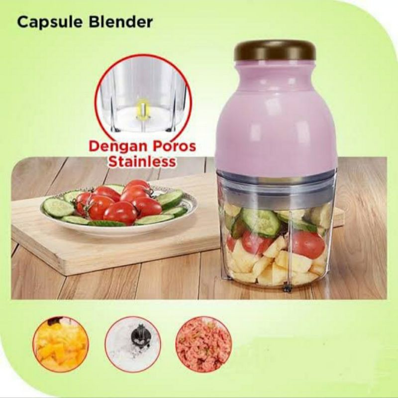 ORIGINAL BLENDER CAPSULE BLENDER KAPSUL SERBAGUNA CAPSULE CUTTER QUATRE