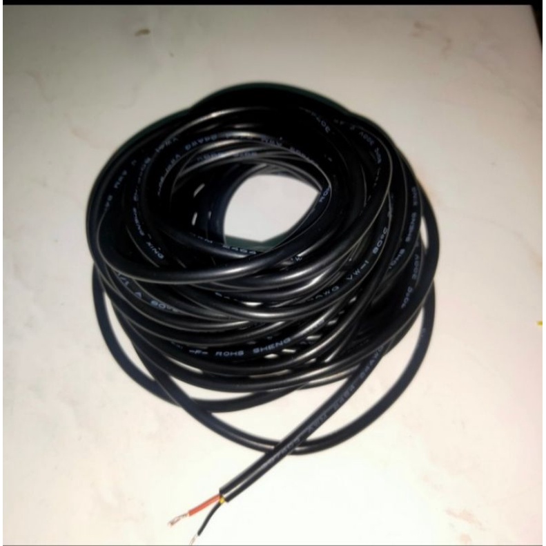 Kabel awg 24 2 jalur 500m + selongsong