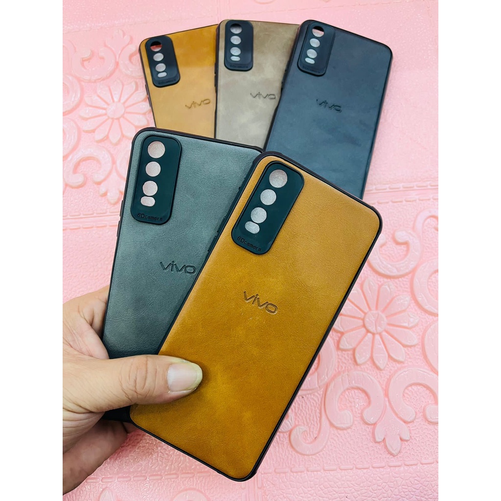 SOFT LEATHER CASE REDMI 9A 9C 10 10A 10C 11a 12c  WITH LOGO EMBOSS + PROTECTOR CAMERA