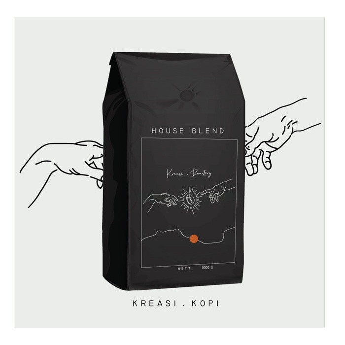 

(BISA COD) House Blend 50:50 (Roasted Beans, Espresso Based & Es Kopi ) - 1kg
