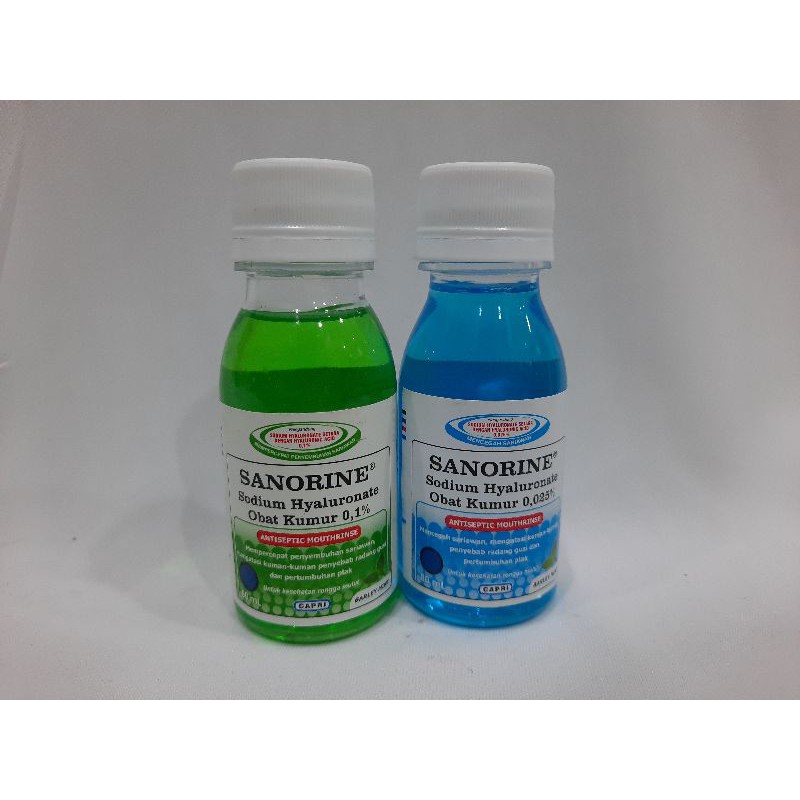 obat kumur sanorine 80ML