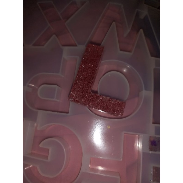 [ CUSTOM ] RESIN [A-Z] LAMPU TIDUR NAMA