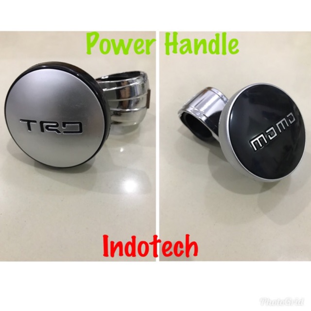 Power Handle Steering Knob Car Sarung Pemutar Stir Mobil TRD