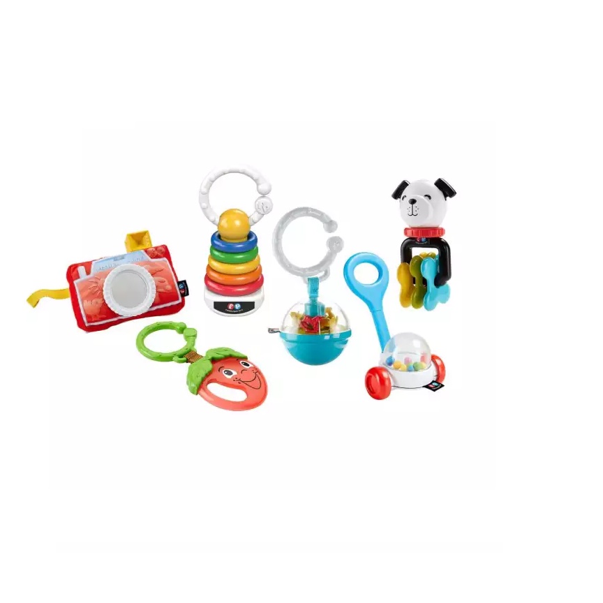 FISHER PRICE Tiny Take-Alongs Classic Gift Set / Mainan Bayi FBH63