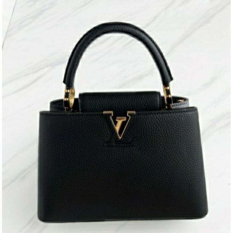 LV Capucines BB 27 cm Black