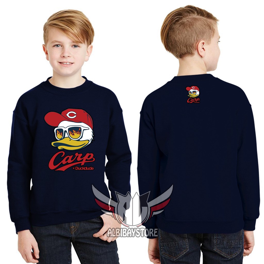 jaket sweater anak laki laki DUCK DUDE