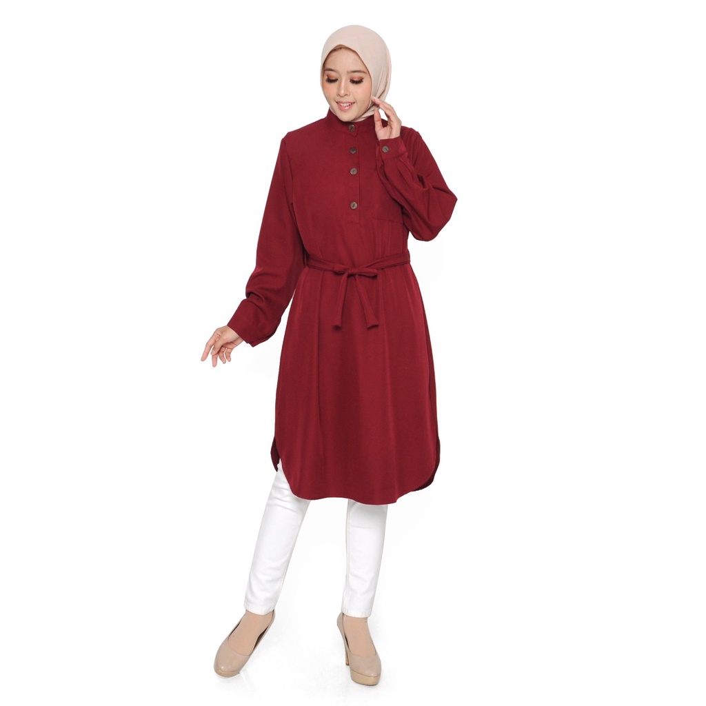 LONG TUNIK WANITA/BAJU PANJANG SHAKILA PREMIUM