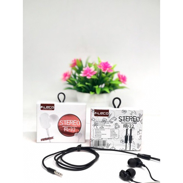 PROMO HANDSFREE FLECO FL32 ORI/ HEADSET FL32 STEREO MUSIC HIFI AUDIO