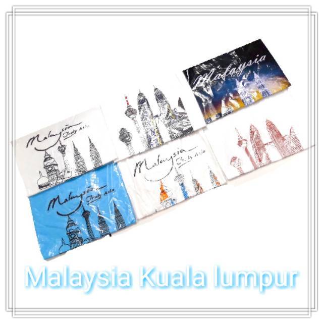 Souvenir malaysia kaos negara malaysia kaos kuala lumpur