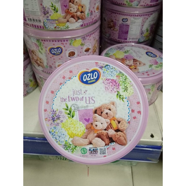 OZLO Cookies Tin Pink 250gr.