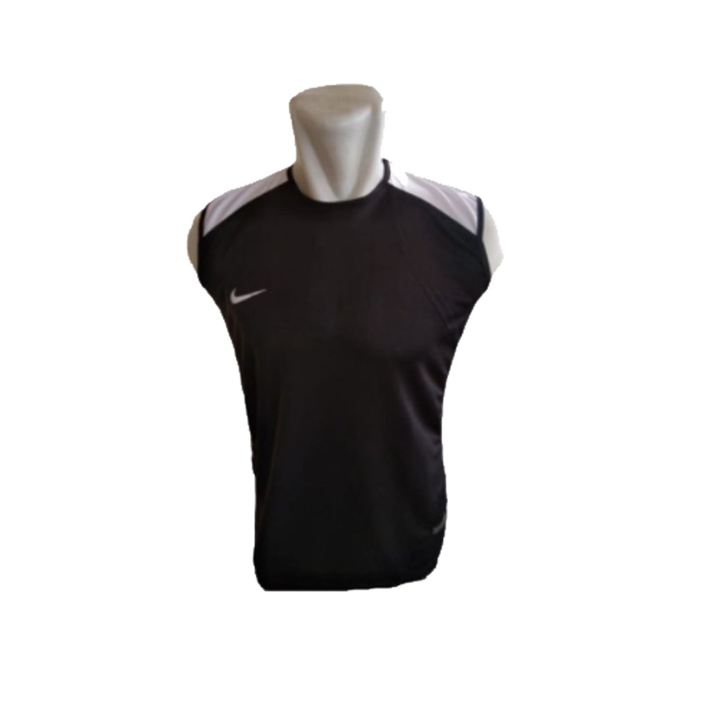 Kaos Lekbong HItam Nike Strip