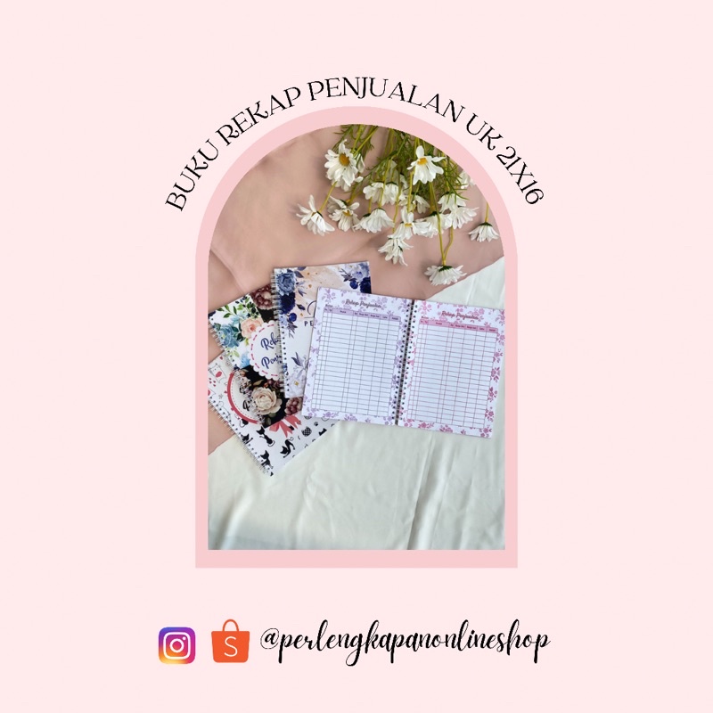 Buku Olshop / Buku Rekap Penjualan A5