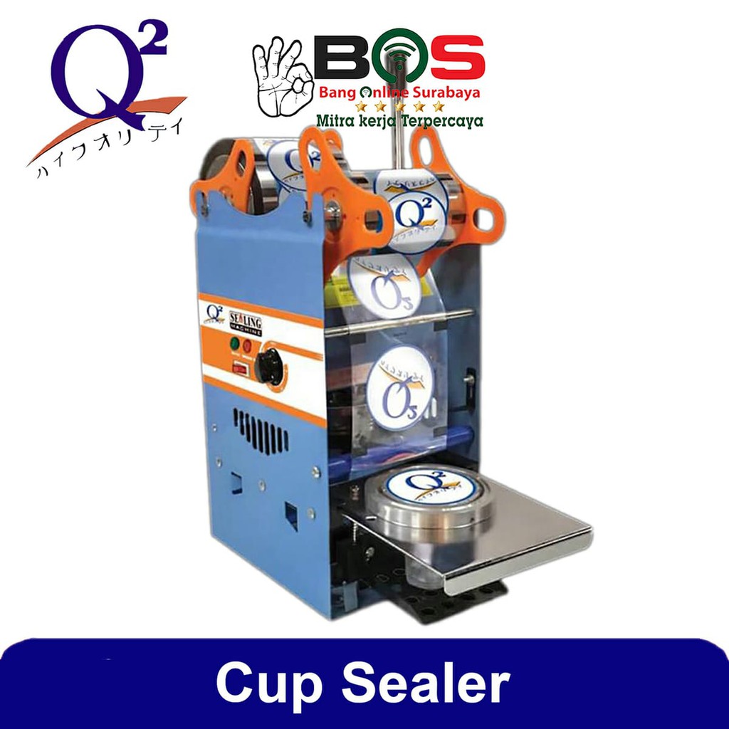 Mesin Press Gelas Plastik Mesin Cup Sealer Manual Sealing Machine Q2 8881 Q2 9991