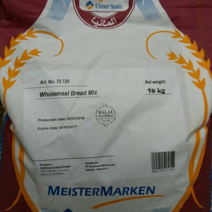 

BISA COD Whole Meal ( Tepung Gandum ) dari Jerman 1Kg