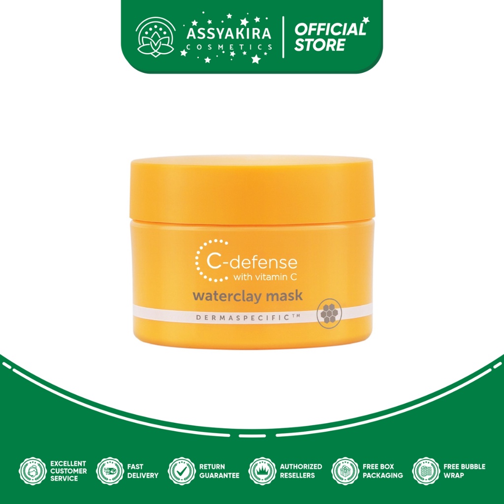 Wardah C-Defense Waterclay Mask 30gr