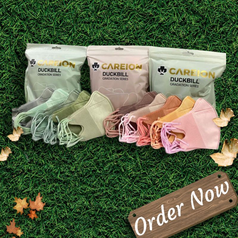 MASKER DUCKBILL CAREION FACEMASK CAREINDO MIX WARNA ISI 50 PCS