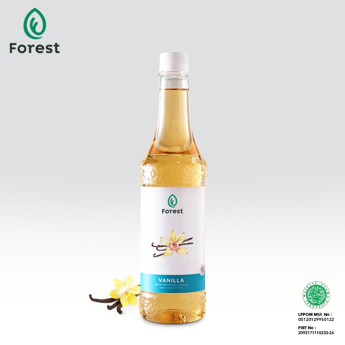FOREST SYRUP VANILLA - Sirup Rasa VANILLA - 720 ml