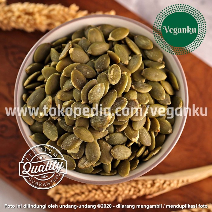 

Q0121Sa Veganku - Premium Biji Labu 250Gr Pumpkin Seed Organik Mentah Kwaci D5qs44