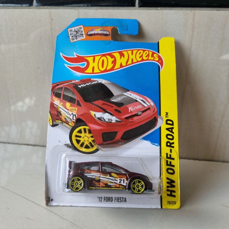 Hot Wheels 12 Ford Fiesta