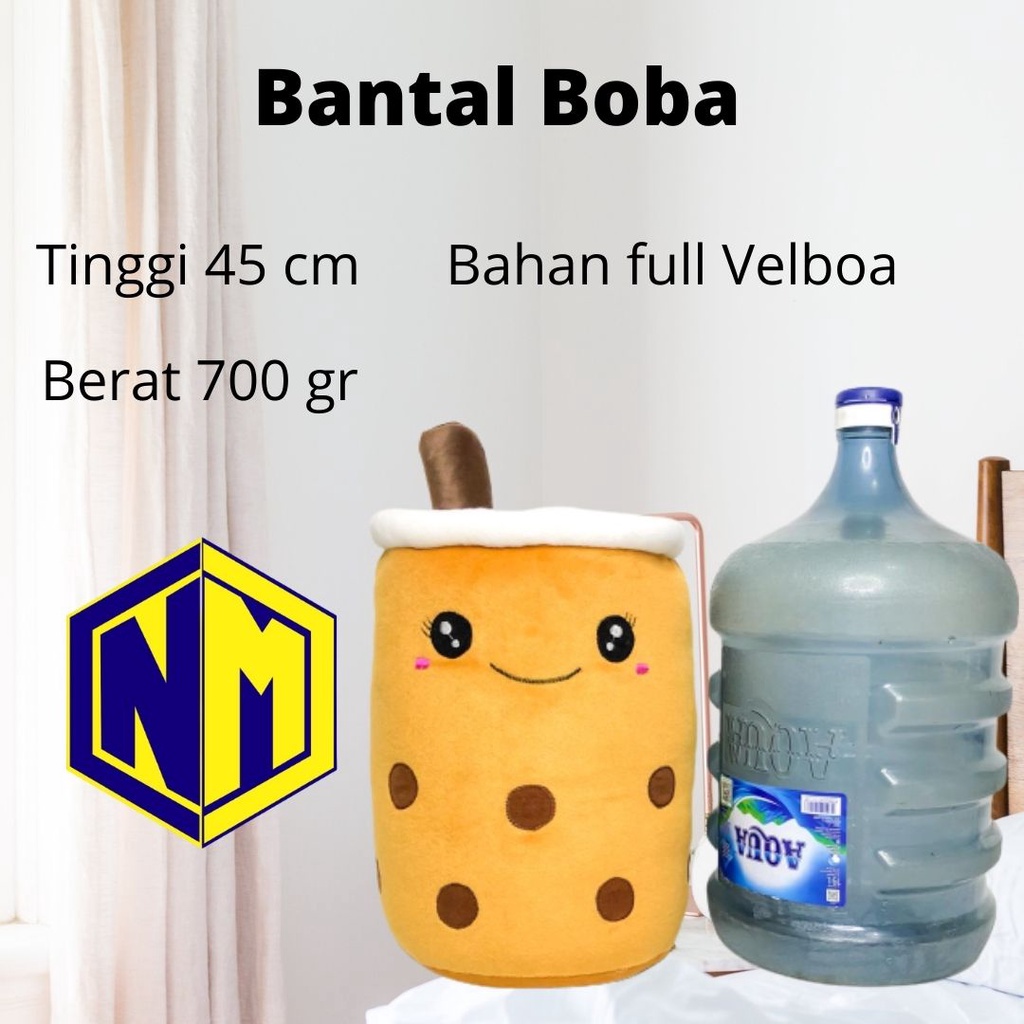 Boneka Boba Jumbo Bantal Boba Besar label SNI Original Harga Murahbgt