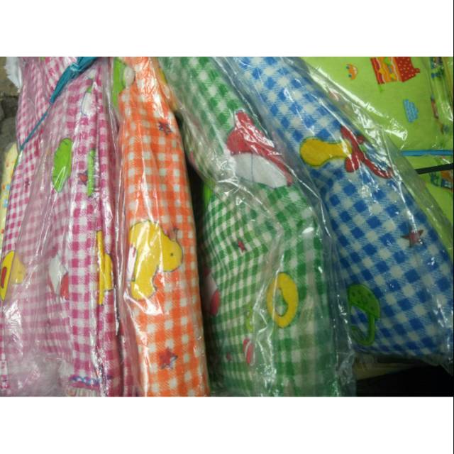 [GULUNGAN] KAIN FLANEL BEDONG GULUNGAN METERAN MOTIF KOTAK LUCU ANAK KARTUN 40 YARD
