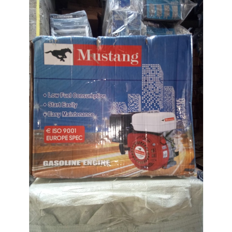 MUSTANG GASOLINE Engine GX160 Mesin Penggerak Bensin 5.5 PK