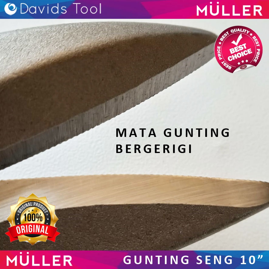 Gunting Baja Ringan Seng Holo Galvalum Hollow 10 Inch Muller